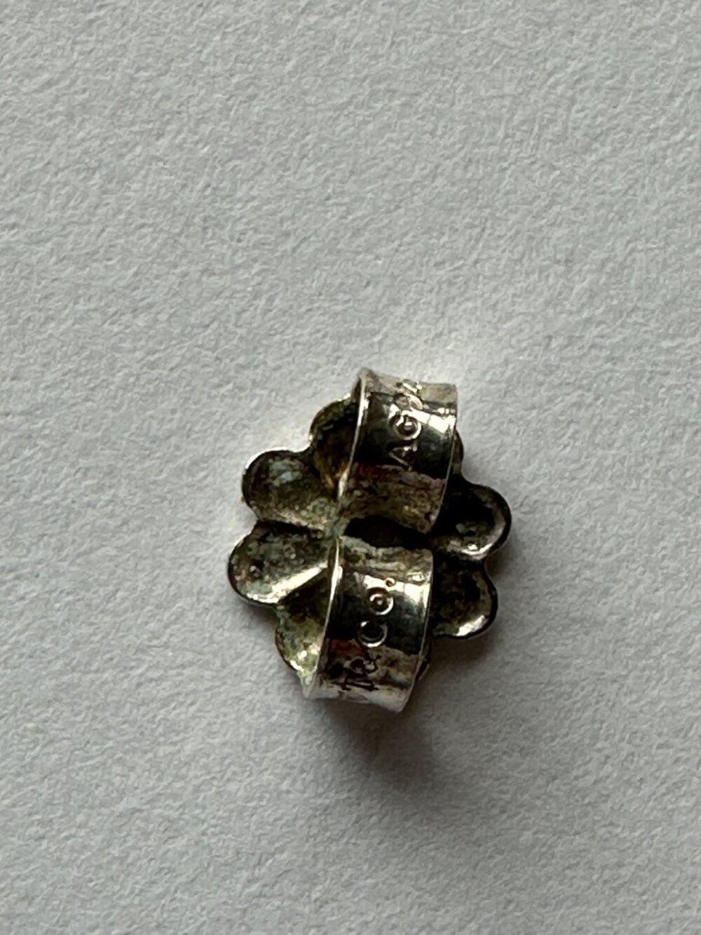 Tiffany & Co. Sterling Silver Bow Stud Earrings 925 - Picture 10 of 15